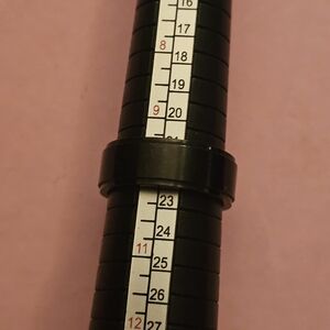 Stainless Steel Black Band